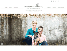 Tablet Screenshot of conniecollumphotography.com